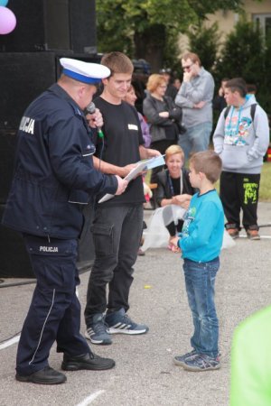 Policjanci prowadzący konkurs