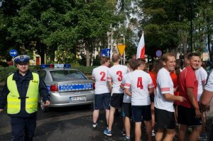 policjanci i beigacze