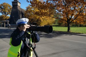 aparat i policjanci