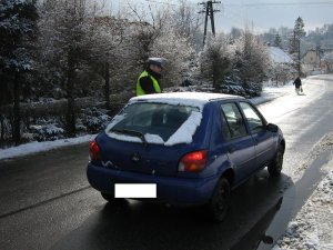 policjanci w czasie działań