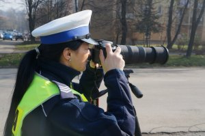 policjanci w czasie działań