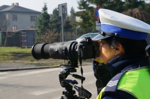 policjanci w czasie dzialań