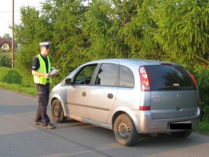 policjanci w czasie akcji