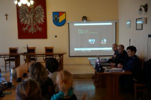 policjanci w czasie szkolenia
