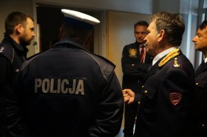 odwiedziny w komisariacie autostradowym