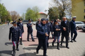 odwiedziny w szkole policji
