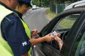 policjanci w czasie działań