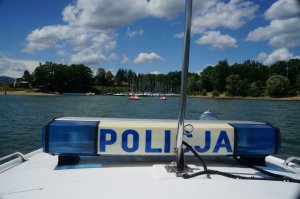 policyjna motorówka