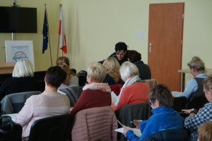 policjanci w czasie konferencji