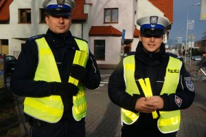 policjanci w czasie akcji