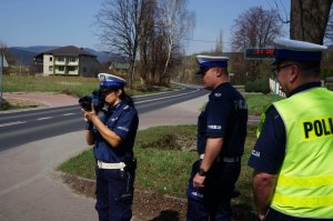 policjanci podczas szkolenia