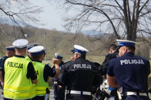 policjanci w czasie szkolenia