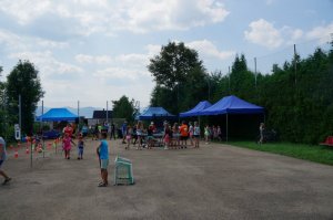 policjanci na pikniku