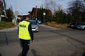 policjanci w czasie akcji