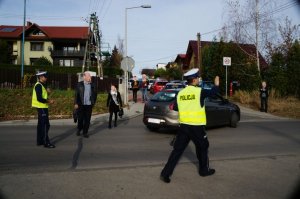 policjanci w czasie akcji
