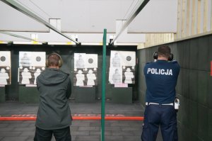policjanci w czasie szkolenia