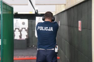 policjanci w czasie szkolenia