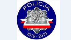Logo na 100-lecie policji