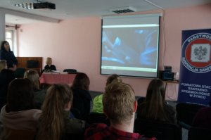 projekcja spotu profilaktycznego