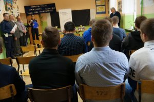 Uczestnicy podczas ogłoszenia wyników