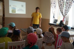 prelekcja prowadzona przez ratownika wopru