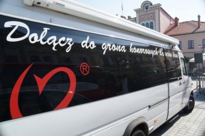 ambulans do poboru krwi