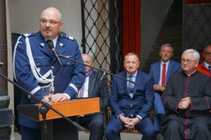przemówienie komendanta wojewódzkiego