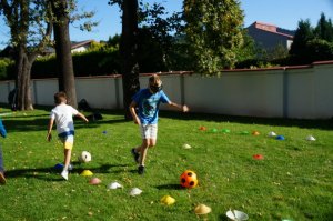 slalom w alkogooglach