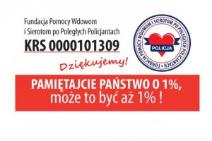 logo fundacji pomocy wdowom i sierotom po poległych policjantach