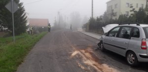 policjanci na miejscu zdarzenia