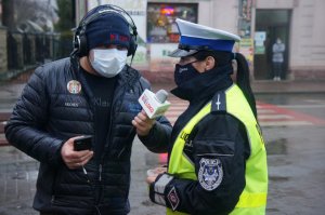 policjantka podczas nagrania