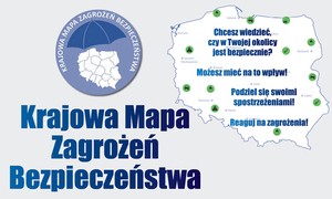 grafika poglądowa plakat krajowej mapy zagrożeń bezpieczeństwa