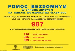 grafika poglądowa plakat akcji z numerem 987