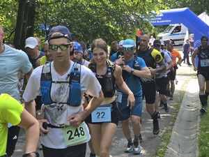 zawodnicy w czasie biegu