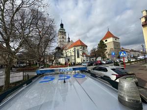 Widok na Konkatedrę w Żywcu