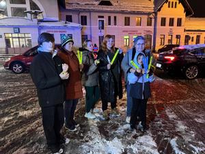 Zdjęcia z akcji &quot;Świeć przykładem&quot;