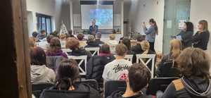 Zdjęcia ze szkoły w Żywcu podczas spotkania profilaktycznego związanego z uzależnieniami