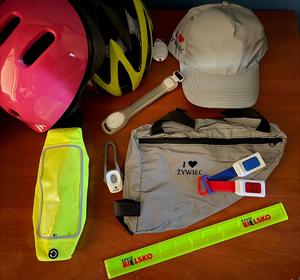 Zdjęcie elementów odblaskowych