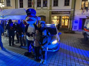 Zdjęcia z akcji profilaktycznej o nazwie Odblasku odbicie ratuje Twoje życie