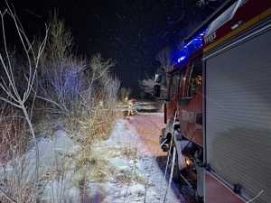 zdjęcie kolorowe, wóz straży pożarnej