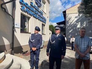 Uroczystość rozpoczęcia nowego roku szkolnego w klasach mundurowych w Żywieckich szkołach